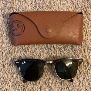 Ray Ban clubmaster. Used only once. Authentic.
